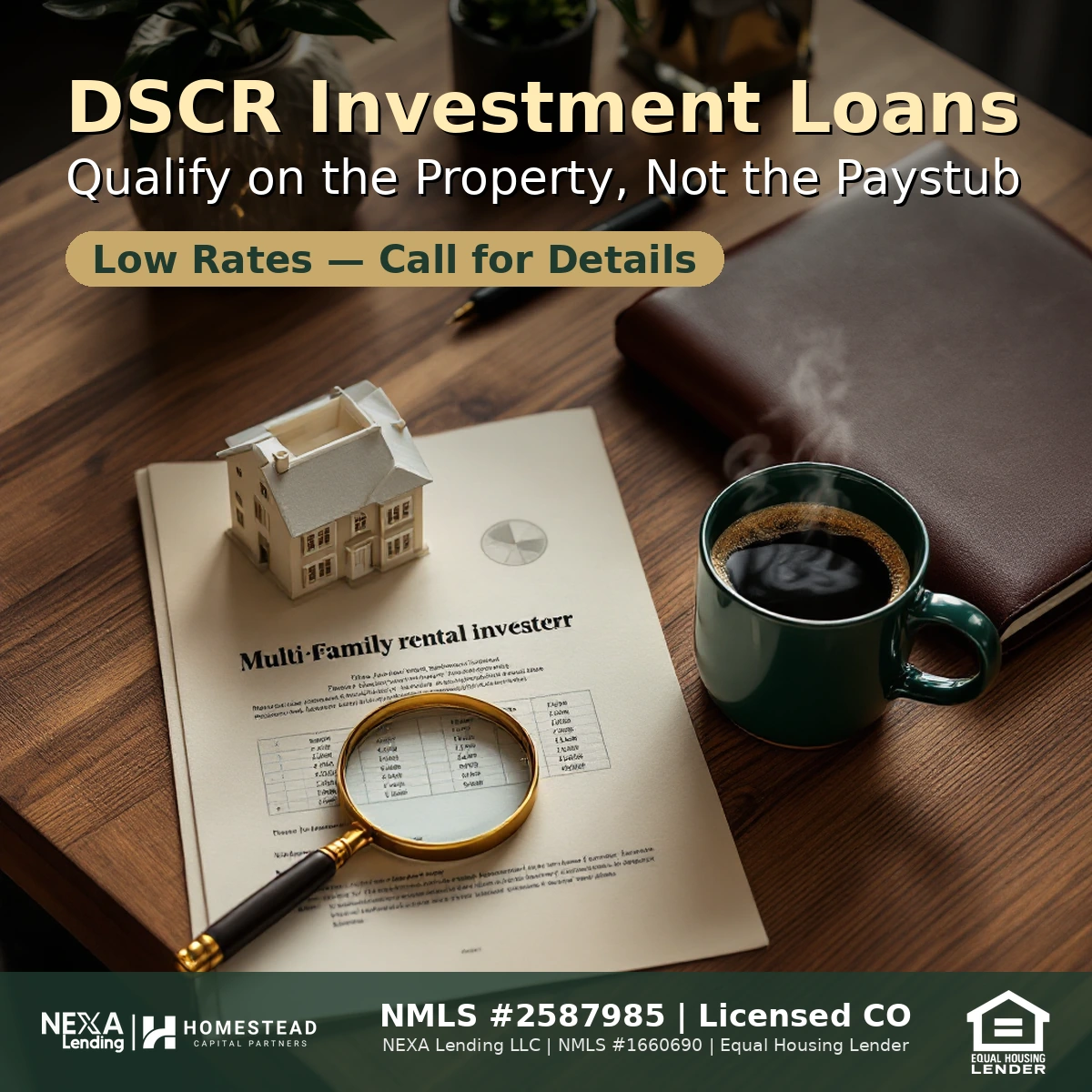 Real estate investor qualifying with rental income